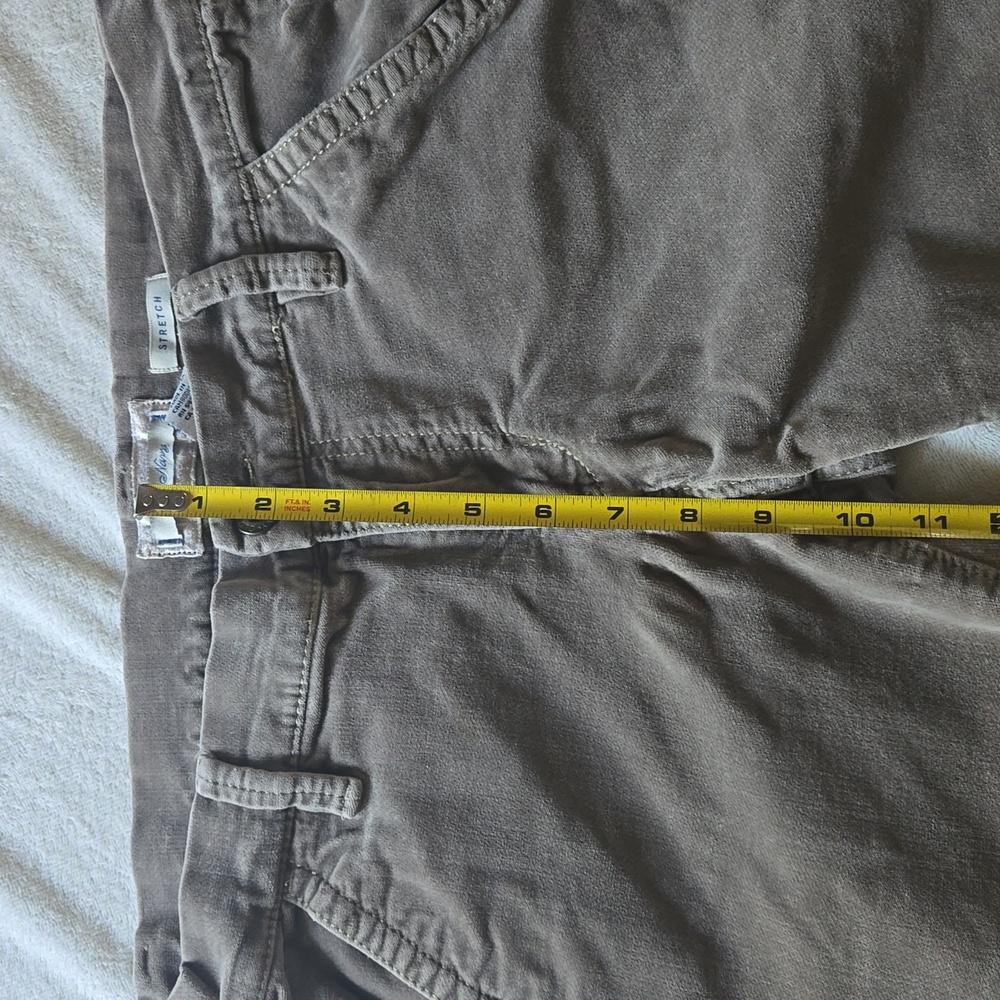 Old Navy stretch purplish brown corduroy like, 6 - Picture 7 of 8